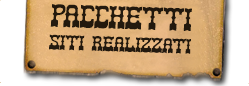 Pacchetti Siti Web