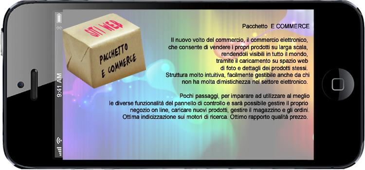 Per le pubbliche amministrazioni, gli enti pubblici economici, le aziende private concessionarie di servizi pubblici, gli enti di assistenza e di riabilitazione pubblici, le aziende di trasporto e di telecomunicazione a prevalente partecipazione di capitale pubblico, le aziende municipalizzate regionali e le aziende appaltatrici di servizi informatici realizzazione di siti web nel rispetto delle direttive della Legge Stanca.
      
Pu comprendere:
1. - L'acquisto del dominio, che segue alla valutazione della migliore offerta sul mercato del settore;
2. - Grafica professionale e struttura in CSS, che sin dalla scelta dei colori, s'attengono alle direttive dettate dal 3WC e dalla Legge Stanca.
3. - Lo Studio Ricerca delle Keywords e della Strategia di Posizionamento per la migliore Visibilit (A cosa serve un bel sito se non  visibile, se non  pubblicizzato correttamente e se nessuno sa che esiste?); 